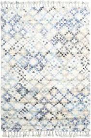 Greta 160X230 Cream White/Blue Wool Rug Rug 