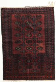  Afghan Khal Mohammadi Rug 95X129 Authentic Oriental Handknotted Dark Brown/Dark Red (Wool, Afghanistan)