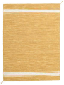  Ernst - Mustard/Off White Rug 140X200 Authentic
 Modern Handwoven Light Brown/Yellow (Wool, India)
