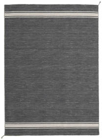  Ernst - Dark Grey/Light Beige Rug 170X240 Authentic
 Modern Handwoven Dark Grey/Dark Brown (Wool, India)