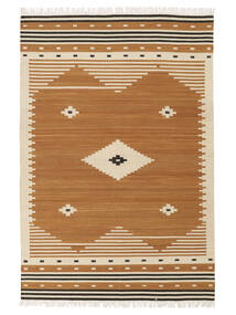  Tribal - Mustard Rug 160X230 Authentic
 Modern Handwoven Dark Brown (Wool, India)