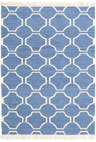  London - Blue/Off White Rug 160X230 Authentic
 Modern Handwoven Blue/Beige (Wool, India)
