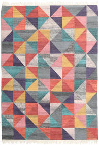  160X230 Abstract Caleido Rug - Multicolor Wool, 