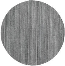 Outdoor Rug Petra - Dark_Mix Rug Ø 200 Authentic Modern Handwoven Round Light Grey/Dark Grey/Blue ( India)