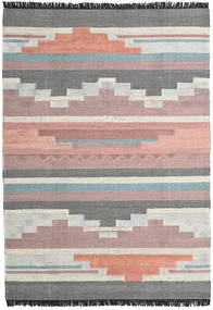  Misha - Red/Grey Rug 200X300 Authentic Modern Handwoven Red/Grey (Wool, )