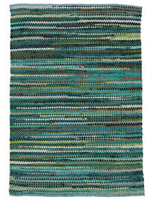  Ronja - Turquoise/Multicolor Rug 140X200 Authentic
 Modern Handwoven Turquoise/Multicolor (Cotton, )