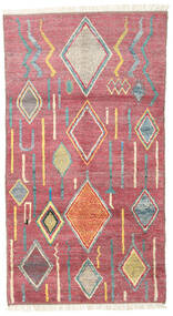  Moroccan Berber - Afghanistan Rug 101X184 Authentic
 Modern Handknotted Pink/Brown (Wool, Afghanistan)