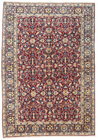  Kerman Rug 167X236 Authentic
 Oriental Handknotted Beige/Dark Purple (Wool, Persia/Iran)
