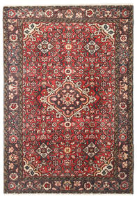 Hosseinabad Rug 106X153 Authentic
 Oriental Handknotted Dark Red/Dark Brown (Wool, Persia/Iran)