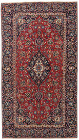  Keshan Patina Rug 132X238 Authentic
 Oriental Handknotted Dark Red/Dark Brown/Dark Purple (Wool, Persia/Iran)