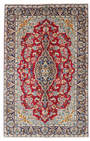  Kerman Rug 149X234 Authentic
 Oriental Handknotted Dark Red/Dark Purple (Wool, Persia/Iran)