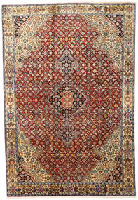  Zanjan Rug 207X306 Authentic
 Oriental Handknotted Dark Brown/Dark Red (Wool, Persia/Iran)
