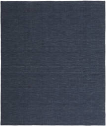  Kilim Loom - Denim Blue Rug 200X250 Authentic Modern Handwoven Dark Blue/Blue (Wool, India)