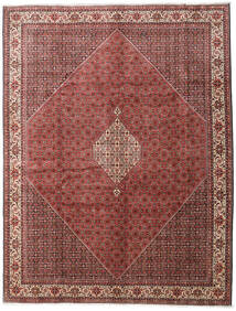  Bidjar Zanjan Rug 300X390 Authentic
 Oriental Handknotted Dark Brown/Dark Red Large (Wool, Persia/Iran)