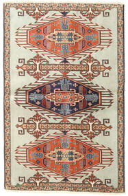  Ardebil Patina Rug 90X140 Authentic
 Oriental Handknotted Light Brown/White/Creme (Wool, Persia/Iran)