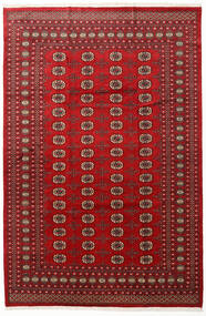  Pakistan Bokhara 2Ply Rug 202X305 Authentic
 Oriental Handknotted Dark Red/Crimson Red (Wool, Pakistan)