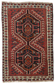 81X122 Shiraz Rug Rug Authentic
 Oriental Handknotted Brown/Red (Wool, Persia/Iran)