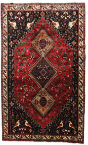  Qashqai Rug 165X268 Authentic
 Oriental Handknotted Dark Red/Dark Brown (Wool, Persia/Iran)