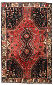  Qashqai Rug 174X270 Authentic
 Oriental Handknotted Dark Brown/Rust Red (Wool, Persia/Iran)