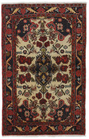  Mehraban Rug 83X129 Authentic
 Oriental Handknotted Dark Red/Dark Brown (Wool, Persia/Iran)
