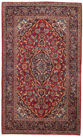  Keshan Rug 138X220 Authentic
 Oriental Handknotted Dark Red/Dark Brown (Wool, Persia/Iran)