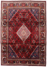  Joshaghan Rug 214X304 Authentic
 Oriental Handknotted Dark Red/Black (Wool, Persia/Iran)