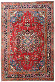  Mashad Rug 200X298 Authentic
 Oriental Handknotted Dark Red/Rust Red (Wool, Persia/Iran)