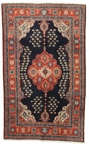  Kazak Rug 120X194 Authentic
 Oriental Handknotted Dark Blue/Dark Red (Wool, Afghanistan)