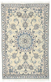  Nain Rug 90X140 Authentic
 Oriental Handknotted Beige/Light Grey (Wool, Persia/Iran)