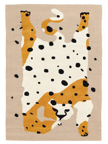  The Spotty Cat - Beige/Multi Rug 140X200 Modern Brown/Yellow (Wool, India)