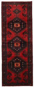  Hamadan Rug 106X286 Authentic
 Oriental Handknotted Hallway Runner
 Dark Brown/Dark Red (Wool, Persia/Iran)