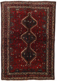  Qashqai Rug 155X225 Authentic
 Oriental Handknotted Dark Red (Wool, Persia/Iran)