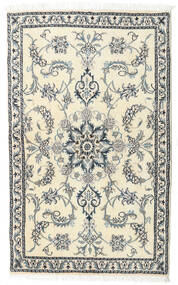  Nain Rug 85X140 Authentic
 Oriental Handknotted Beige/Light Grey (Wool, Persia/Iran)