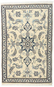  Nain Rug 90X140 Authentic
 Oriental Handknotted Beige/Light Grey/Yellow (Wool, Persia/Iran)