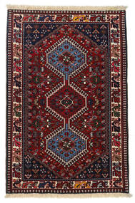 Authentic
 Rug Yalameh Rug 83X127 Dark Red/Brown (Wool, Persia/Iran)