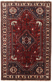  Qashqai Rug 175X268 Authentic
 Oriental Handknotted Dark Red/Black (Wool, Persia/Iran)