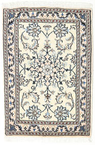 Nain Rug 60X90 Authentic
 Oriental Handknotted Beige/Light Grey (Wool, Persia/Iran)