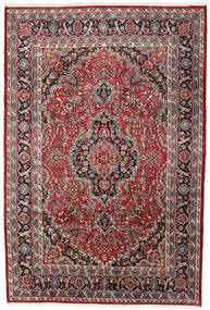 Mashad Rug 195X292 Authentic
 Oriental Handknotted Dark Brown/Dark Red (Wool, Persia/Iran)