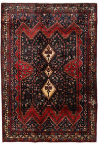  Afshar Rug 172X250 Authentic
 Oriental Handknotted Black/Dark Red (Wool, Persia/Iran)
