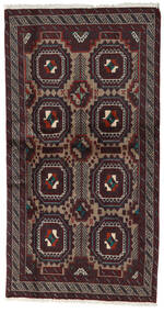  Oriental Baluch Rug 98X183 Dark Red/Brown (Wool, Persia/Iran)