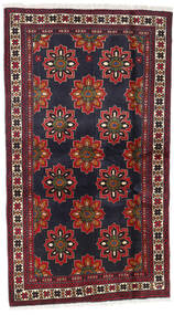  Baluch Rug 106X184 Authentic
 Oriental Handknotted Dark Grey/Dark Red (Wool, Persia/Iran)