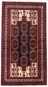 Baluch Rug 105X195 Authentic
 Oriental Handknotted Dark Red (Wool, Persia/Iran)