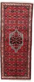  Asadabad Rug 78X187 Authentic
 Oriental Handknotted Hallway Runner
 Dark Red/Dark Brown (Wool, Persia/Iran)