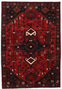  Lori Rug 173X252 Authentic
 Oriental Handknotted Dark Brown/Crimson Red (Wool, Persia/Iran)