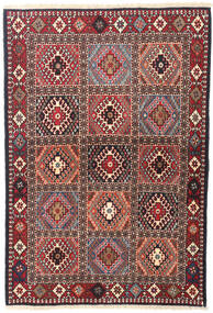 101X147 Yalameh Rug Rug Oriental Red/Beige (Wool, Persia/Iran)