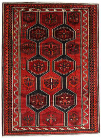  Lori Rug 210X280 Authentic Oriental Handknotted Dark Brown/Rust Red/Dark Red (Wool, Persia/Iran)