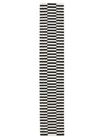 Kitchen Rug
 Moderno 80X350 Cotton Modern Striped Black/White 