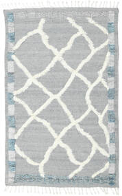  Barchi/Moroccan Berber - Indo Rug 160X230 Authentic
 Modern Handknotted Light Grey/White/Creme (Wool, India)