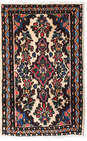  Asadabad Rug 54X84 Authentic
 Oriental Handknotted Black/Dark Brown (Wool, Persia/Iran)