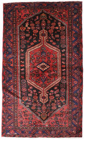  Hamadan Rug 132X224 Authentic
 Oriental Handknotted Dark Red/Dark Brown (Wool, Persia/Iran)